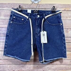 NWT Wezc Denim Shorts Unisex Size 30
